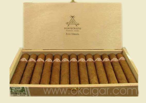 古巴蒙特小蒙多雪茄25支木盒  MONTECRISTO PETIT EDMUNDO