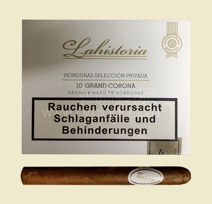 拉伊士特莉亚洪都拉斯私人醇白精选 大皇冠 10支装雪茄