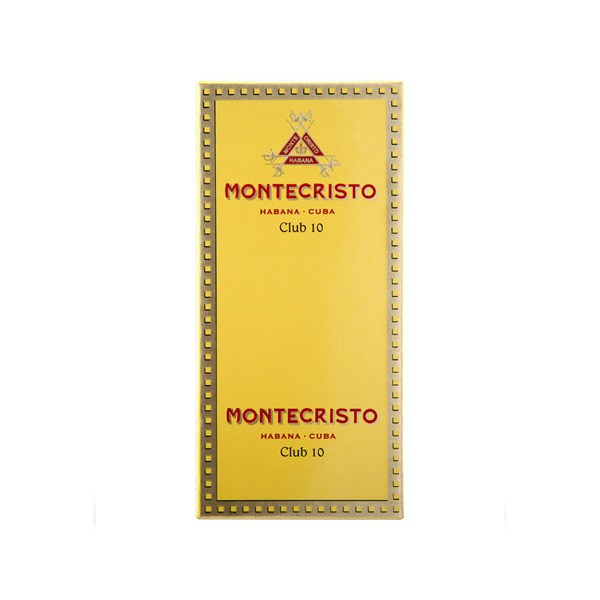 古巴蒙特克里斯托短号   10支纸盒单盒\ 10*10支纸盒整条100支 Montecristo Short