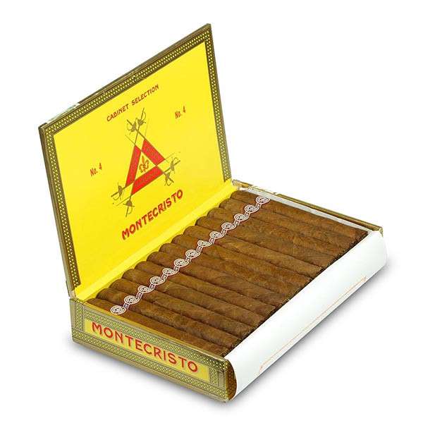 蒙特4号   10支装    25支木盒装雪茄  MONTECRISTO No.4