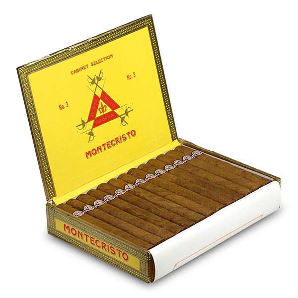 蒙特3号雪茄 25支木盒装Mount 3 cigar in 25 pieces wooden box