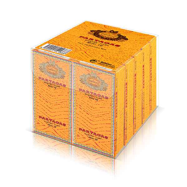 古巴 帕特加斯 迷你雪茄10支纸盒单盒装  10*10支纸盒整条Partagas  SERIE Mini 10